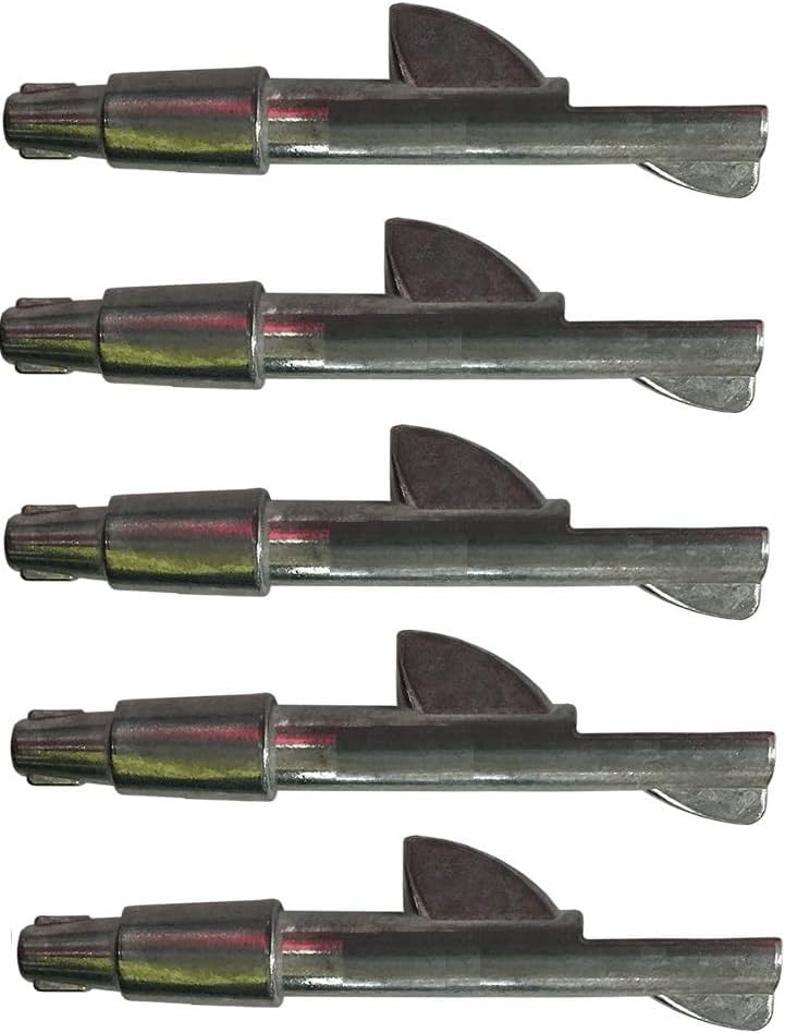 Hookless Maple Sap Spiles. 5 Pack. Cast Aluminum Maple Syrup Taps, For 5/16" tap hole.