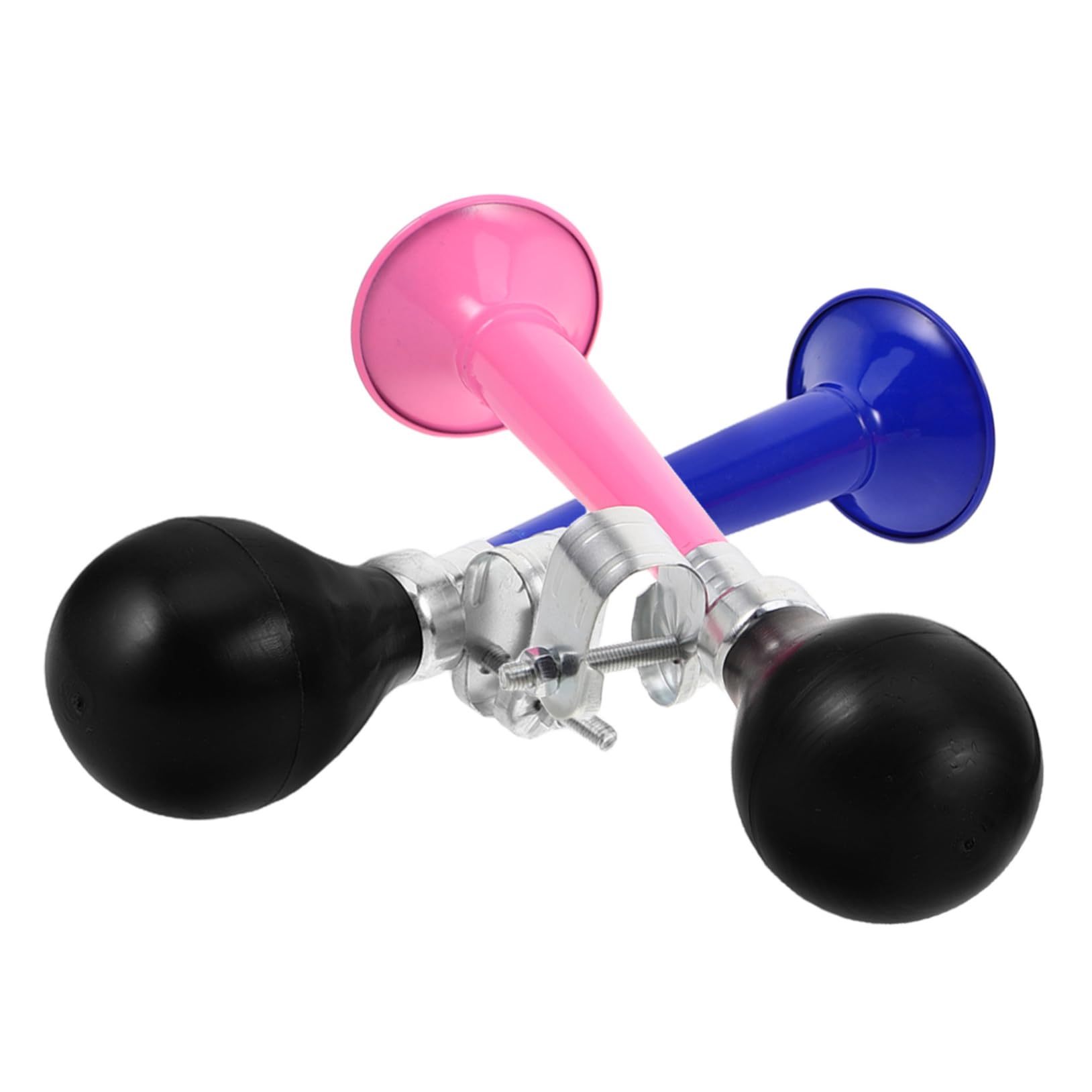 KICHOUSE Loud Air Horn Bike Bell for Mountain Bikes Scooters Vintage Horn Sturdy Metal Construction Easy Install