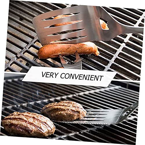 Set de 3 piezas para barbacoa de acero inoxidable miniatura 5