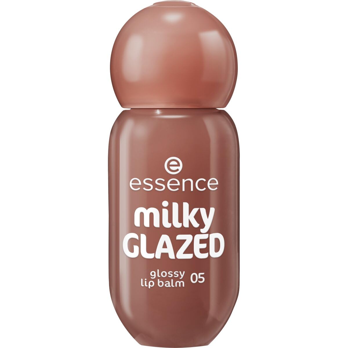 essence milky GLAZED glossy lip balm, volumizing, caring, shiny (4ml)