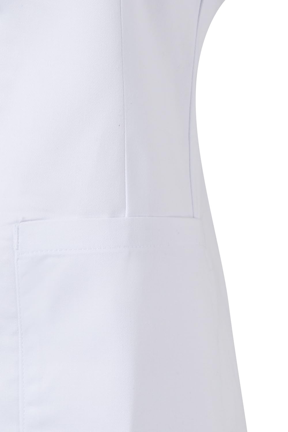 VELILLA 539003; Bata Semientallada Manga Corta Mujer
