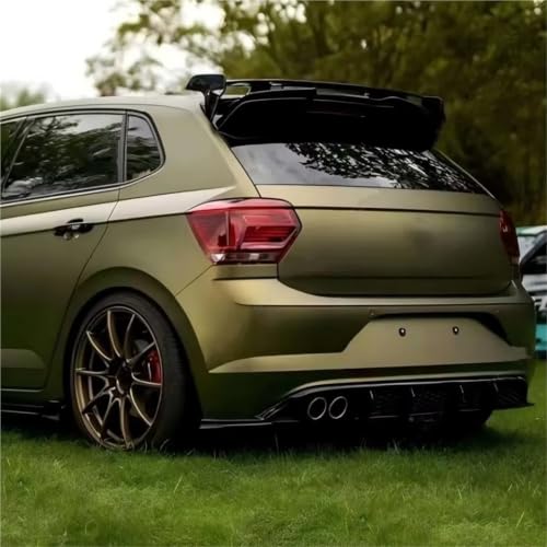 Diffuseur pour VW Polo MK6 GTI lame arrière ABS haute finition - 4