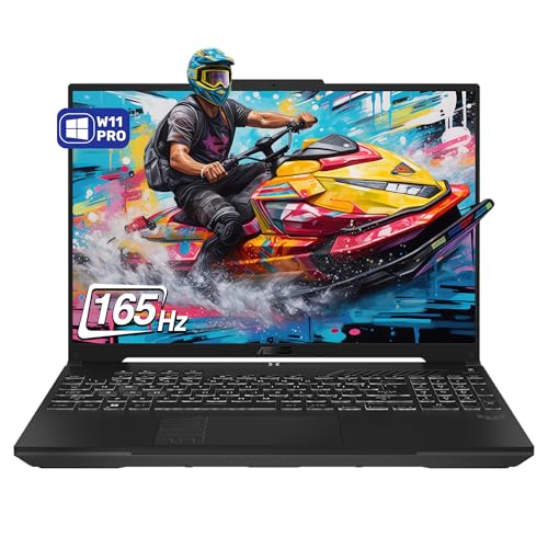 ASUS TUF F16 Gaming Laptop, Intel i7-13650HX, 64 GB DDR5 RAM, 4 T...