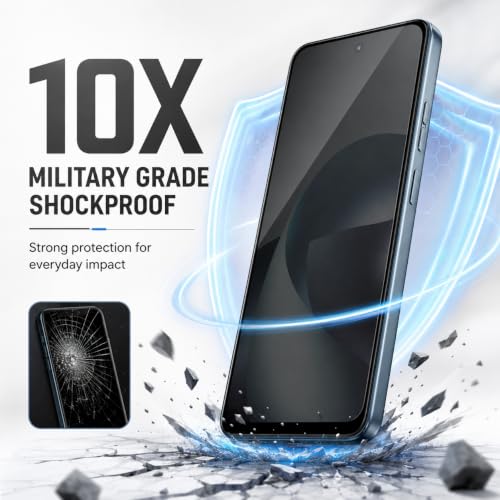 Image of FIRST MART Tempered Glass for Motorola G Max, 9H Full-Glue Screen Protector, 3D Edge-to-Edge, HD Clear, Oleophobic, Case-Friendly, Bubble-Free| Black