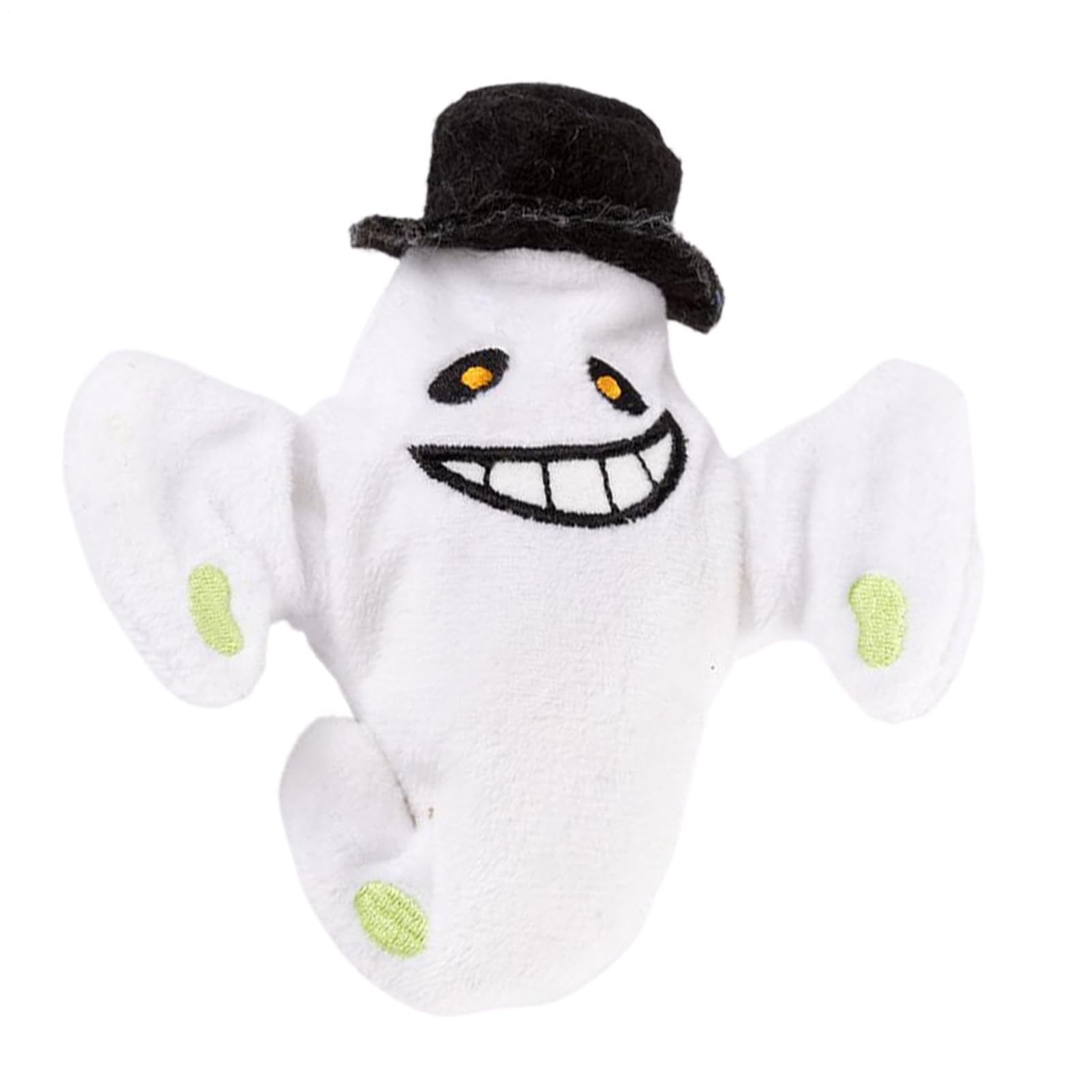 Juguetes para Gatos， Muñeco de Calabaza Halloween con Sonido aleteo simulado for Gatito(Ghost)