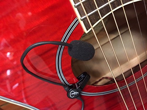The Feather Parlor Acoustic Guitar Pickup with Flexible Micro-Gooseneck by Myers Pickups