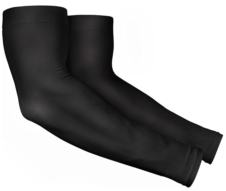 Image of CH UV Protection Cooling Arm Sleeves UPF 50 Long Sun Sleeves for Men Women Perfect for Cycling Driving,Running,Basketball, Football & Outdoor Activities