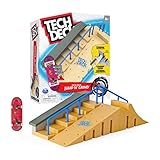 TECH DECK, Jump N’ Grind X-Connect Park Creator, Customizable and Buildable Ramp Set with Exclusive Fingerboard, Kids Toy for Ages 6 and up