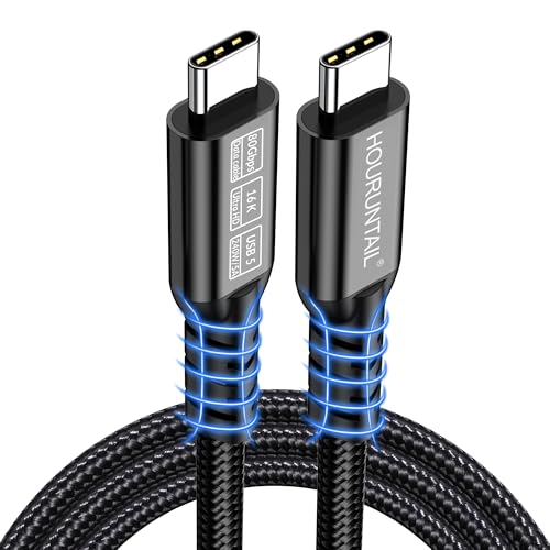 Câble Thunderbolt 5 80 Gbit/s avec alimentation rapide PD3.1 240W