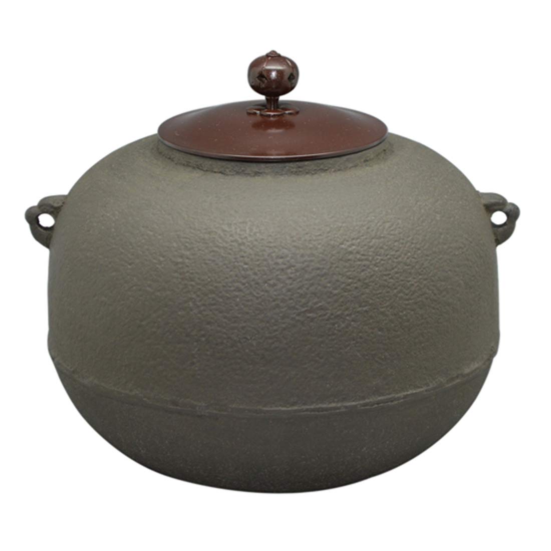 茶釜 陶器製 高さ約20cm 茶釜 陶器製 高さ約20cm