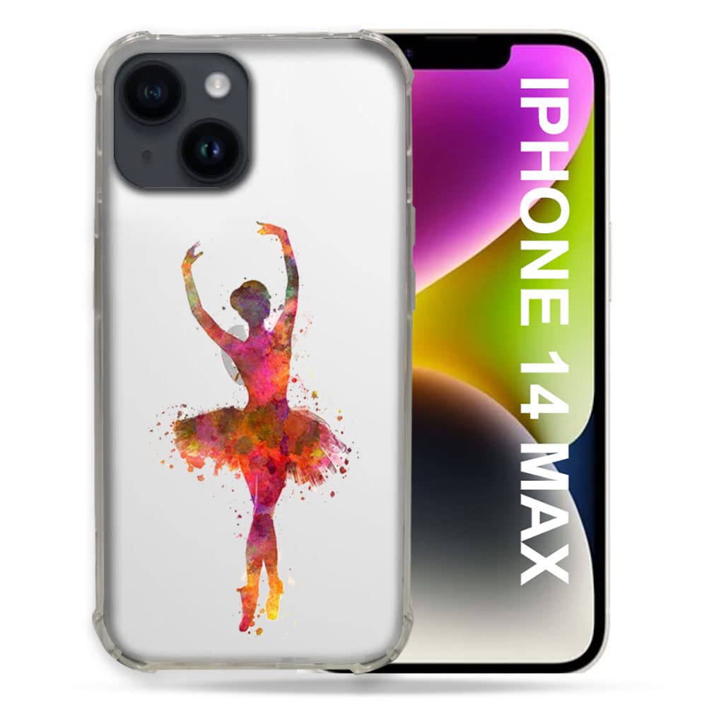 Coque Iphone 14 Plus Danseuse Etoile anti-rayures pour protéger le verre arrière