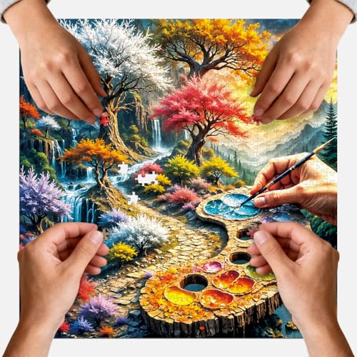 PQIKTUV 1024 Piece Jigsaw Puzzle for Adults, - image 4