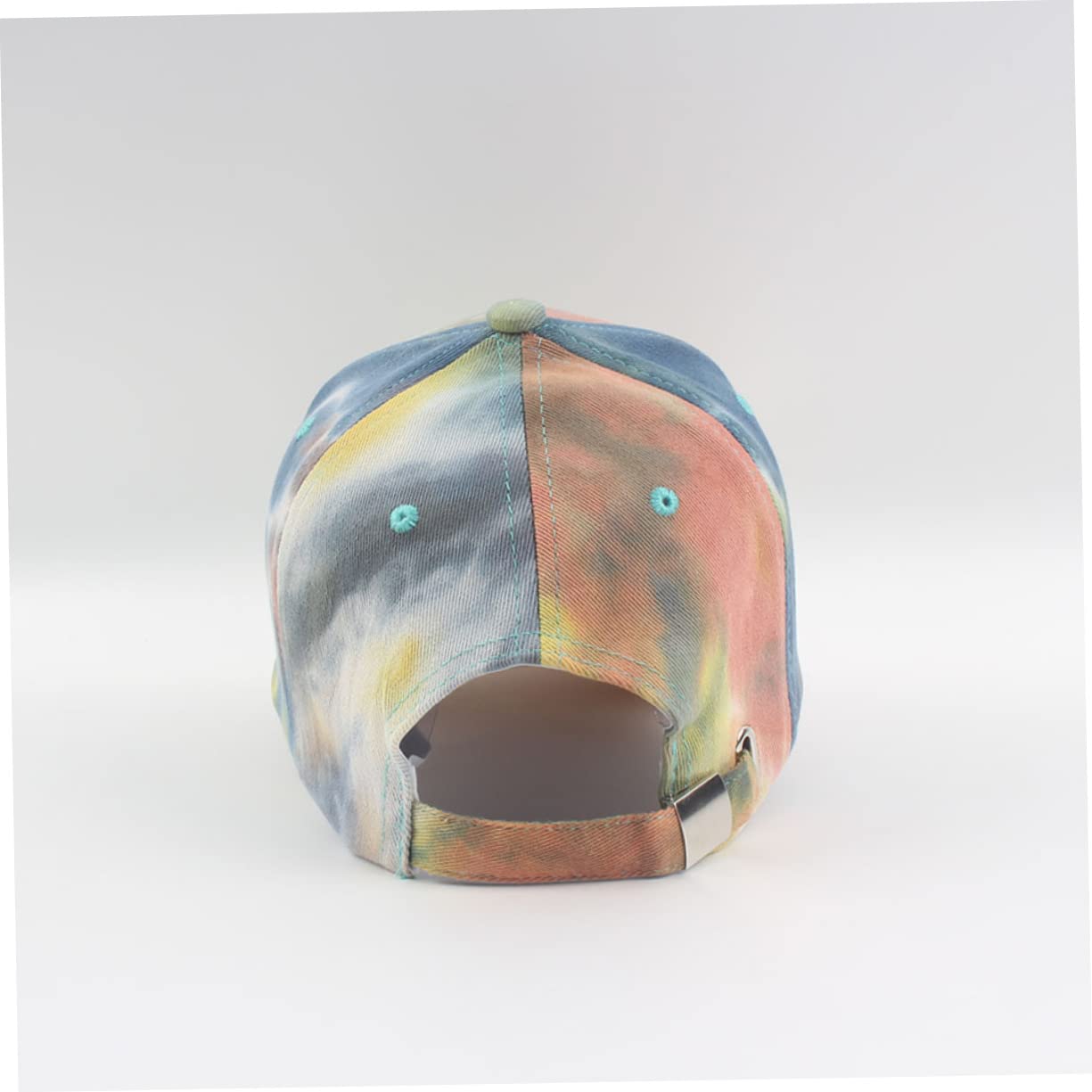 Holibanna Cotton Sun Visor Sun Hat for Women Men Outdoor Cap for Summer Beach Vacation Yellow-Blue