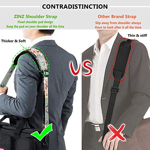 Image of ZINZ Bag Shoulder Strap, Padded Adjustable Shoulder Strap Replacement