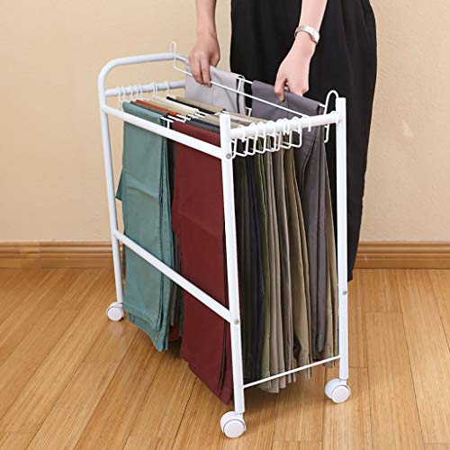 Porte-pantalons gain de place pour optimiser une garde-robe encombrée
