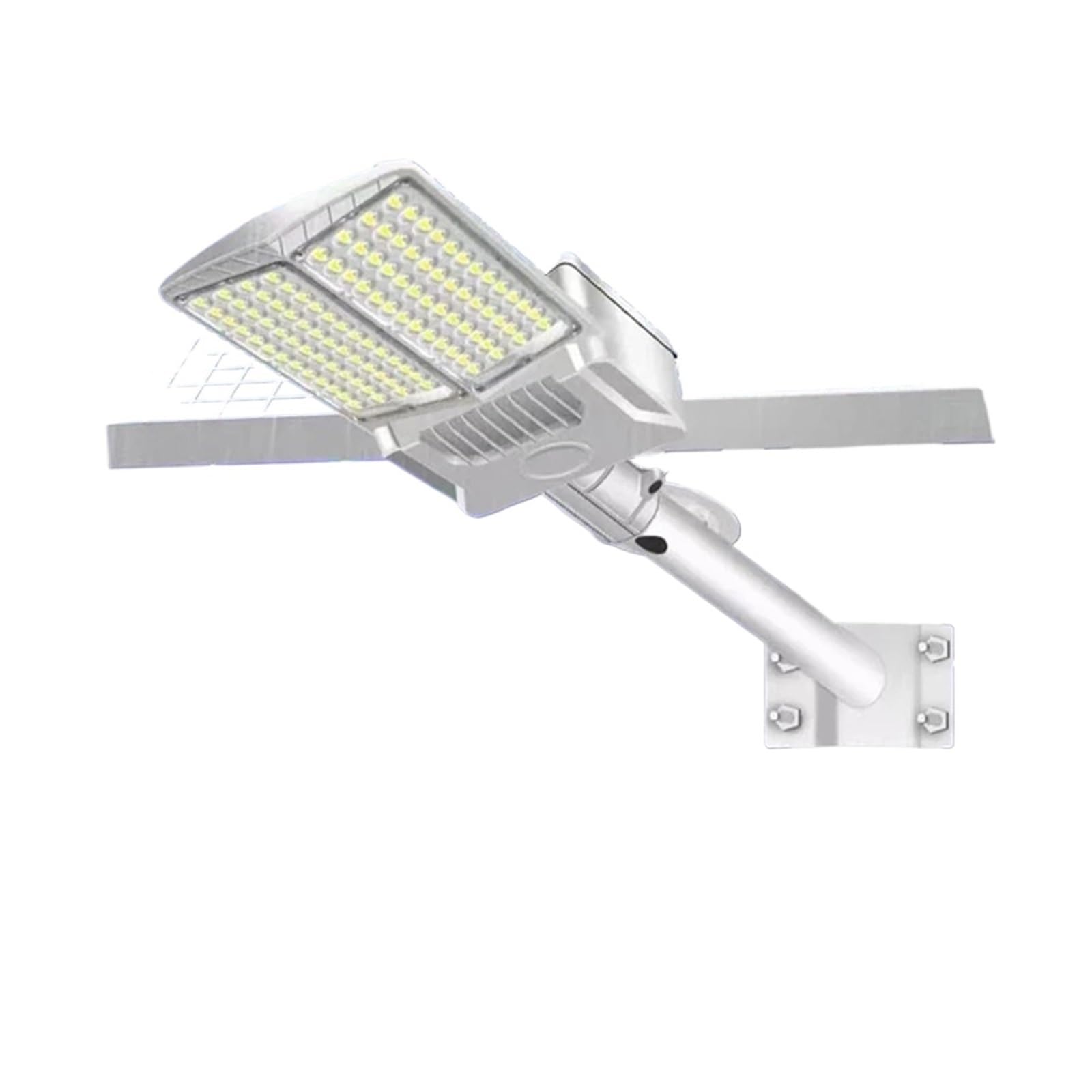 Solar Lights Outdoor Motion Sensor Aluminum Wall Lamp Powerful LED for Sunlight Garden Waterproof Street Lighting (W7101B-8)