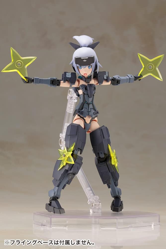 Kotobukiya Frame Arms Girl: Jinrai (Indigo Ver.) Plastic Model Kit,Multicolor