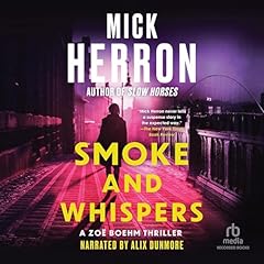 Smoke and Whispers Audiolibro Por Mick Herron arte de portada