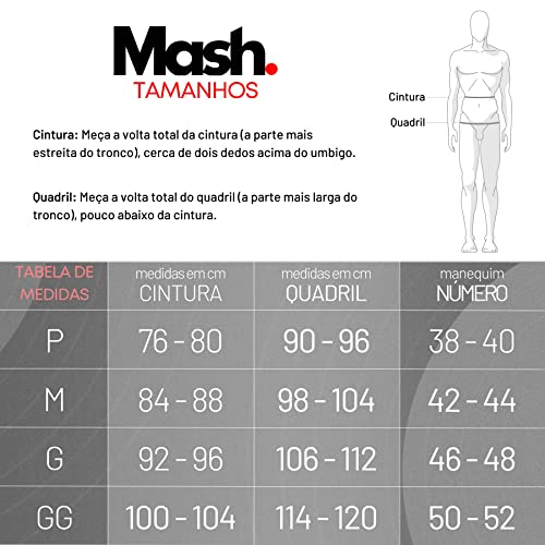 MASH 6 Cueca Mash Cueca Boxer Microfibra Cueca Sem Costura Cueca Box Masculina, 2 Azul Marinho - 1 C