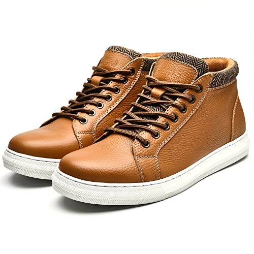 Image of Arkbird Mens Leather Sneaker Fashion Classic Casual Chukka Ankle Boots for Men