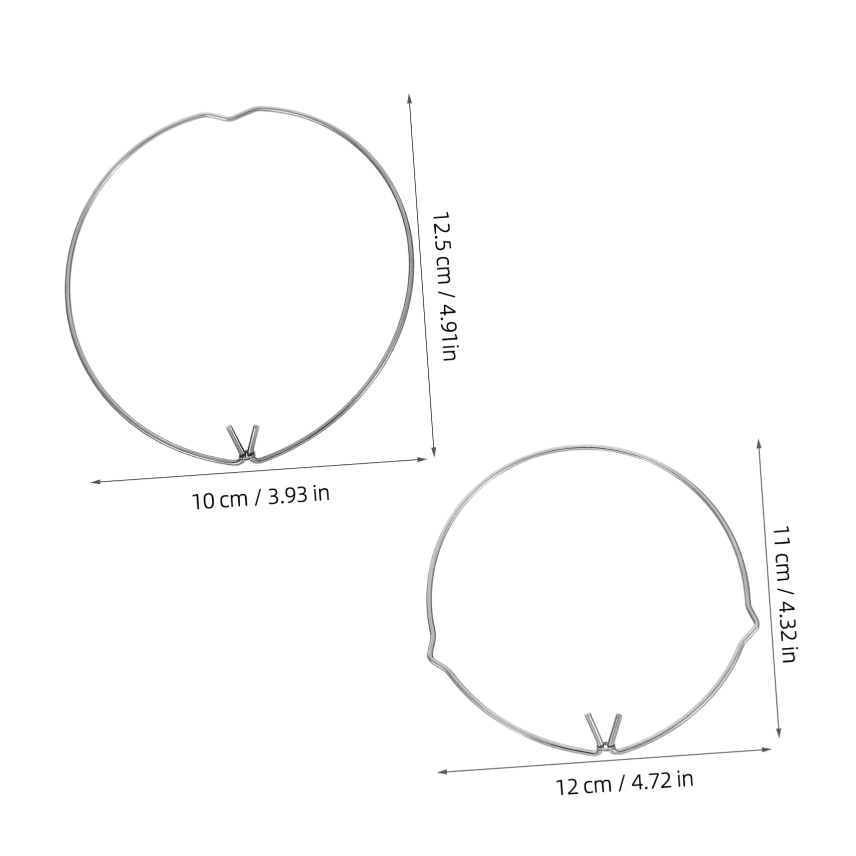 HANABASS Pcs Lamp Retaining Spring Clasp Clips Replacement for Light Bulb Retaining Spring Clamps