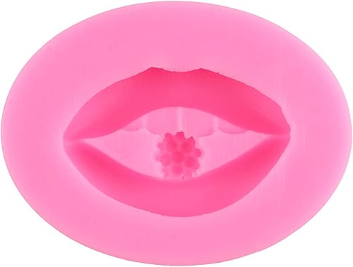 Miniatura 5 de Kiss Collection - Molde de silicona para fondant, para labios, para decoración de pasteles, decoración de cupcakes, pasta de caramelo de chocolate,