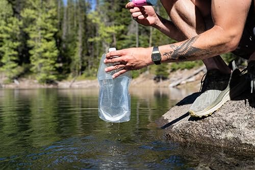 Platypus SoftBottle Collapsible 1L Backpacking Bottle