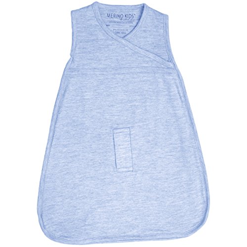 Cocooi Merino Baby Sleep Bag, Sky, For Newborn Babies