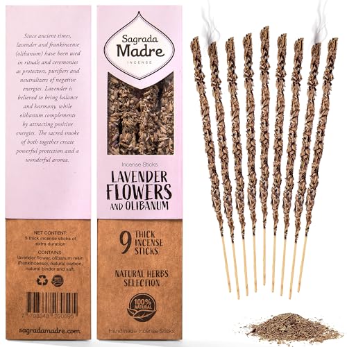 Sagrada Madre TO_}h  pTg 9{ INCENSE HERBS (Lavender flowers & Olibanum) #23059