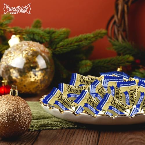 Original Caramel Hard Candies, 2 Pack of Individually Wrapped Sugar Free Hard Candy 7.7oz Each, Ideal Hard Candy for Holiday Treats, Perfect Caramel Candy for Sharing or Stocking Up - image 8