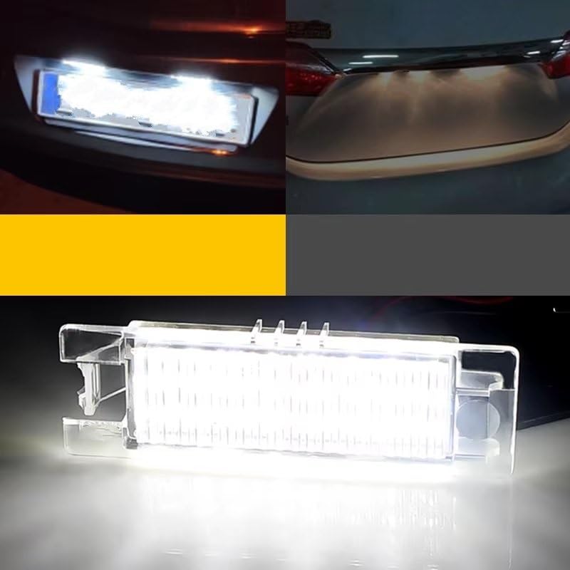 Luz de matrícula Alfa Romeo evita multas e ITV desfavorable con este kit dos piezas 5