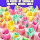 35 Mitgebsel Kindergeburtstag, Gastgeschenk Kindergeburtstag, 20x Lächelnde und 15x Fantasie-Spiralen, Party-Mitgebsel für Kinder, Kleine Geschenke für Kindergeburtstag, Farbenfrohe Mitbringsel