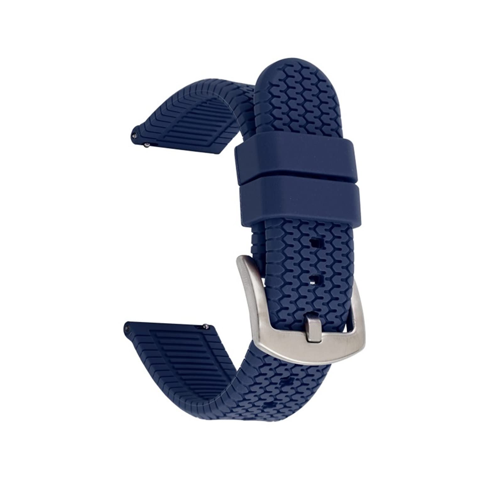 CAREG Quick Release Tire Pattern Strap Watch Accessories Are Suitable Compatible With Samsung Compatible With Seiko Compatible With