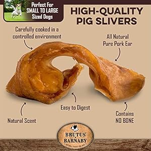   BRUTUS-BARNABY-Pig-Ear-Slivers-Thick-Cut-All-Natural-Dog-Treat-Healthy-Pure-Pork-Ear-Easily-Digested-Best-Gift-for-Large-Small-Dogs-2-lb