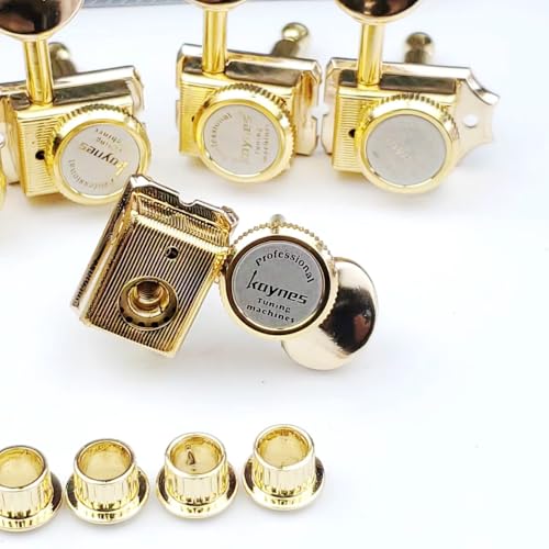 Guitar Part for Gold Vintage Locking String Tuners Electric Guitar Machine S Tuners for ST TL Guitar Lock Tuning Pegs Golden