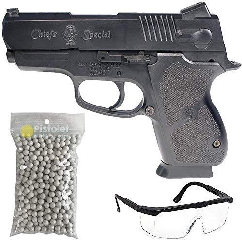 Pack complet CS45 Chiefs Special à Ressort/Spring/Rechargement Manuel (0.2 Joule)/ avec Accessoires