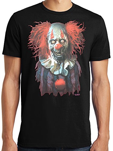 PubliciTeeZ Big and Tall King Size Scary Licensed Zombie Clown T-Shirt