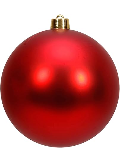 Esferas de Navidad para árbol de Navidad, bola de plástico inastillable de 8 pulgadas, bola de Navidad de plástico dorado, decoración de Navidad,