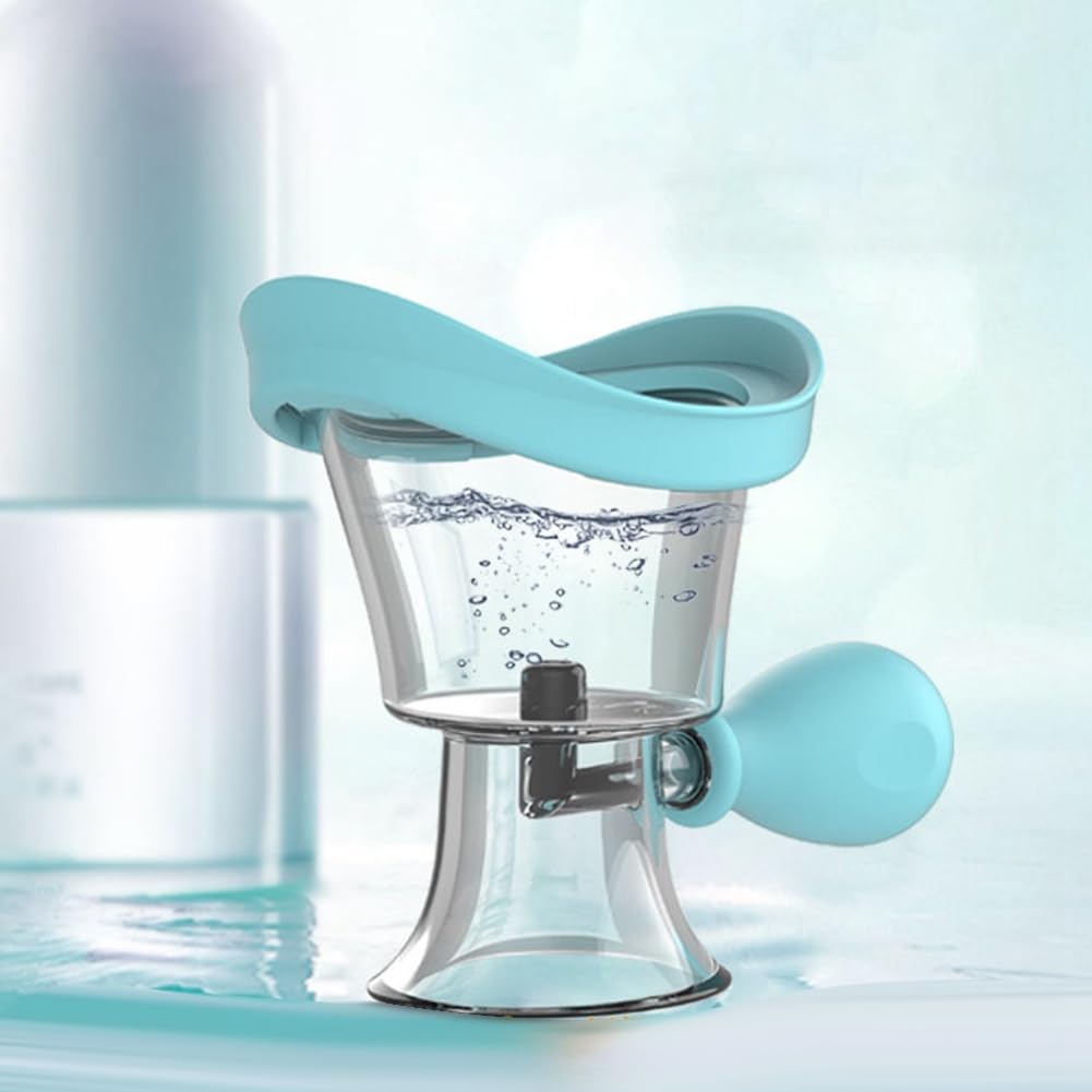 Nagoyuki Vasos de Silicona Suave para Lavado de Ojos Limpiador de Ojos Vasos de Enjuague Vasos de BañO Reutilizables para Lavado de Ojos