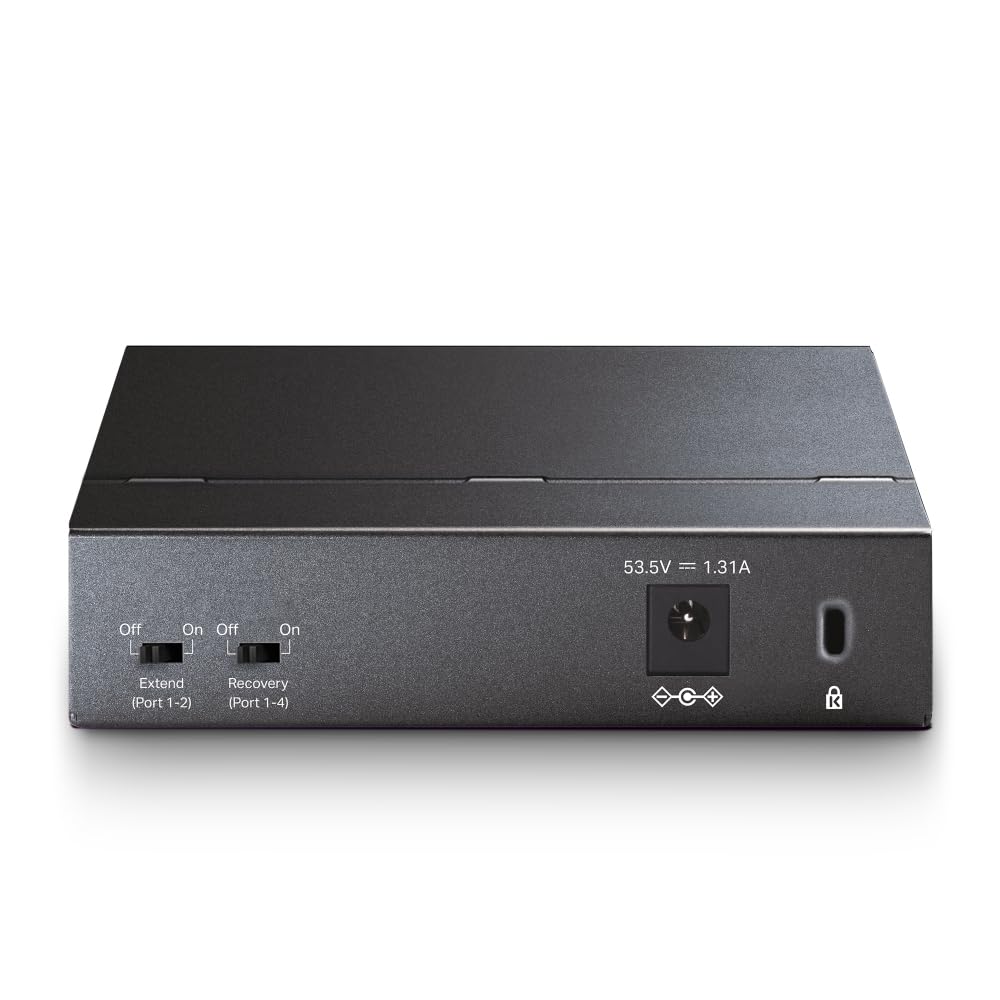 TP-Link TL-SG1005P - 5 Puertos Gigabit PoE Switch | 4 Puertos PoE 65W | 802.3af Obediente |Puertos blindados | Optimización de tráfico | Plug and Play |Fuerte Carcasa Metálica