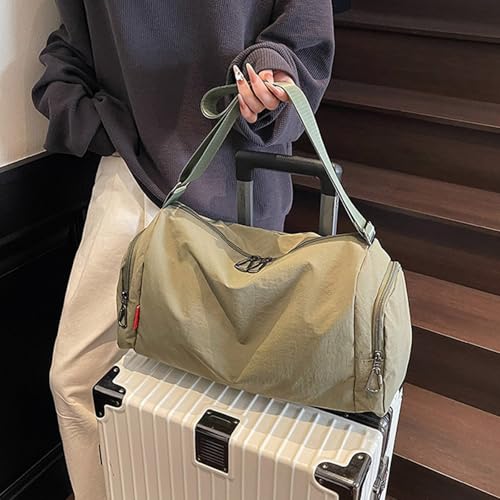 Travel Duffle Bag for Men Womens Overnight with Wet Pockets Multifunctional Sports Gym Bags Beach Swim Bag3