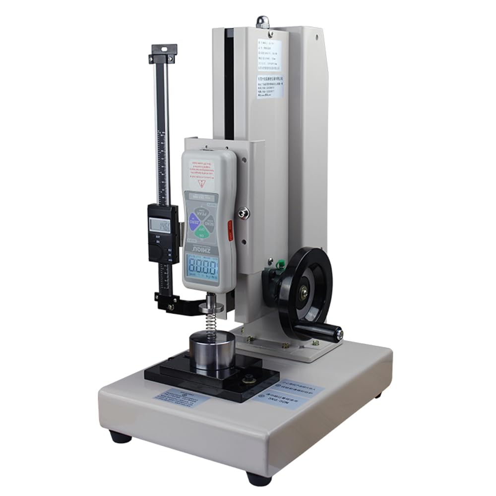 Spring Push Pull Force Gauge for Tension or Compression Testing of Springs, Range 500N