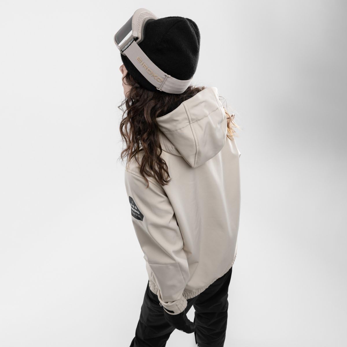 SIROKO Chaqueta para snowboard/esquí esquí y nieve W3-W Haboob Beige