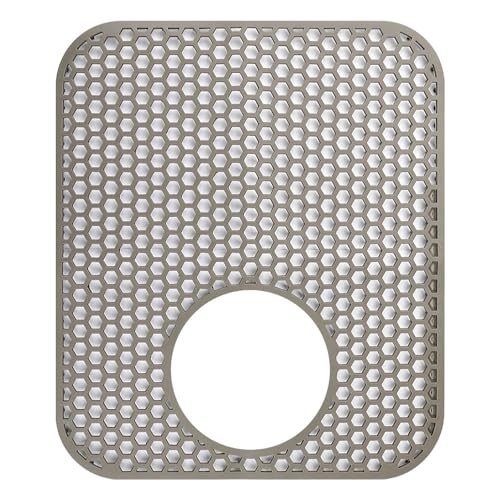 Folding Non-Slip Sink Protective Mat, Multifunctional Drain Heat Insulation Mat