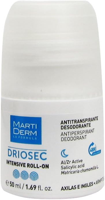 Martiderm Driosec Armpits And Groins Intensive Roll-On, 50ml