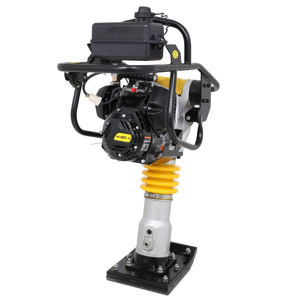 Amazon.co.jp: HAIGE(ハイガー) タンピングランマー 転圧機 エンジン 4 