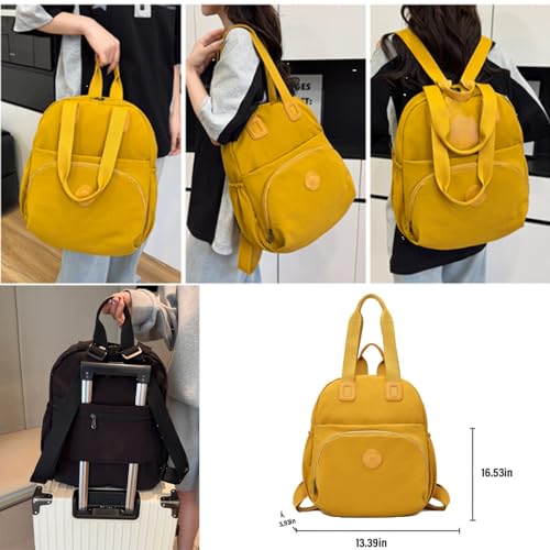 Heaneutrorty Backpack, Heaneutrorty Waterproof Versatile & Stylish Backpack for Women, Multi-compartment Carry On Travel Bag (C#7)4