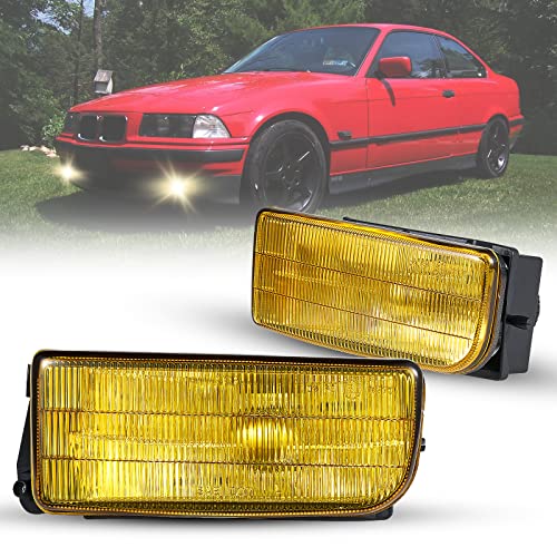 Feux anti-brouillard pour BMW BMW 3er(HB/SDN/WGN)(E36)09/1990-08/2000 BMW 3er(CPE/CONV)(E36)10/1991-11/1999 Ein Paar Lentille jaune H1 12V 55W R:63178357390 L:63178357389 Cover