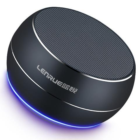 LENRUE SoundCore 4.2 Portable Bluetooth Speaker Enhanced Bass, 66ft Range, TF Card