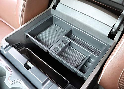 image for Autou Car Center Console Organizer Tray for Chevy Silverado GMC Sierra